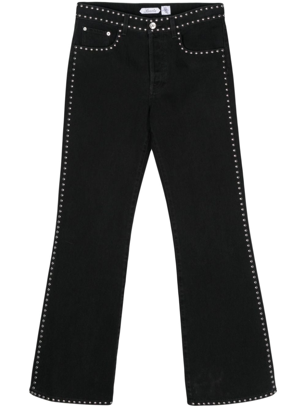 Lanvin x Future Straight-Leg-Jeans mit Nieten - Schwarz von Lanvin