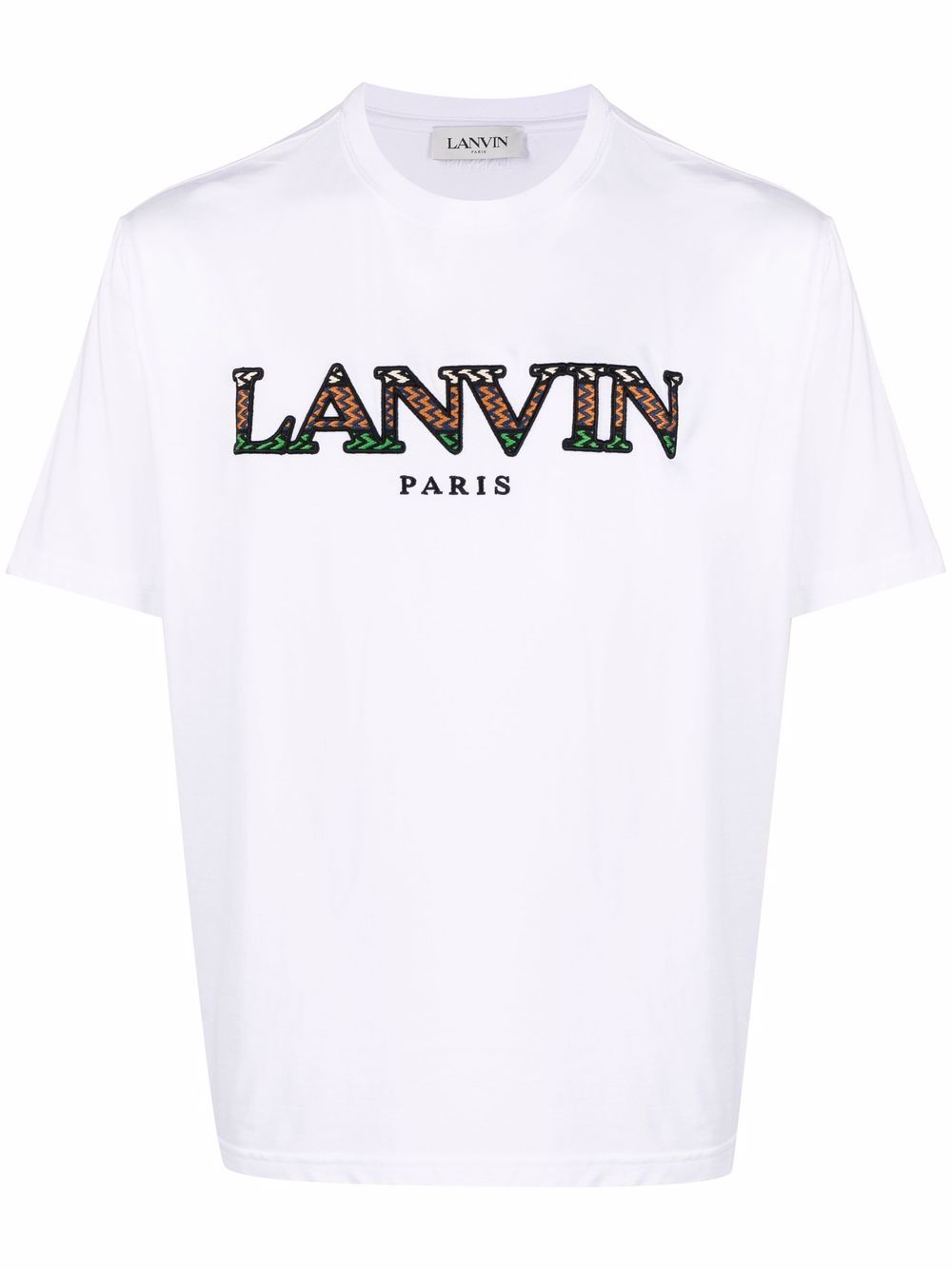 Lanvin T-Shirt mit Logo-Print - Weiß von Lanvin