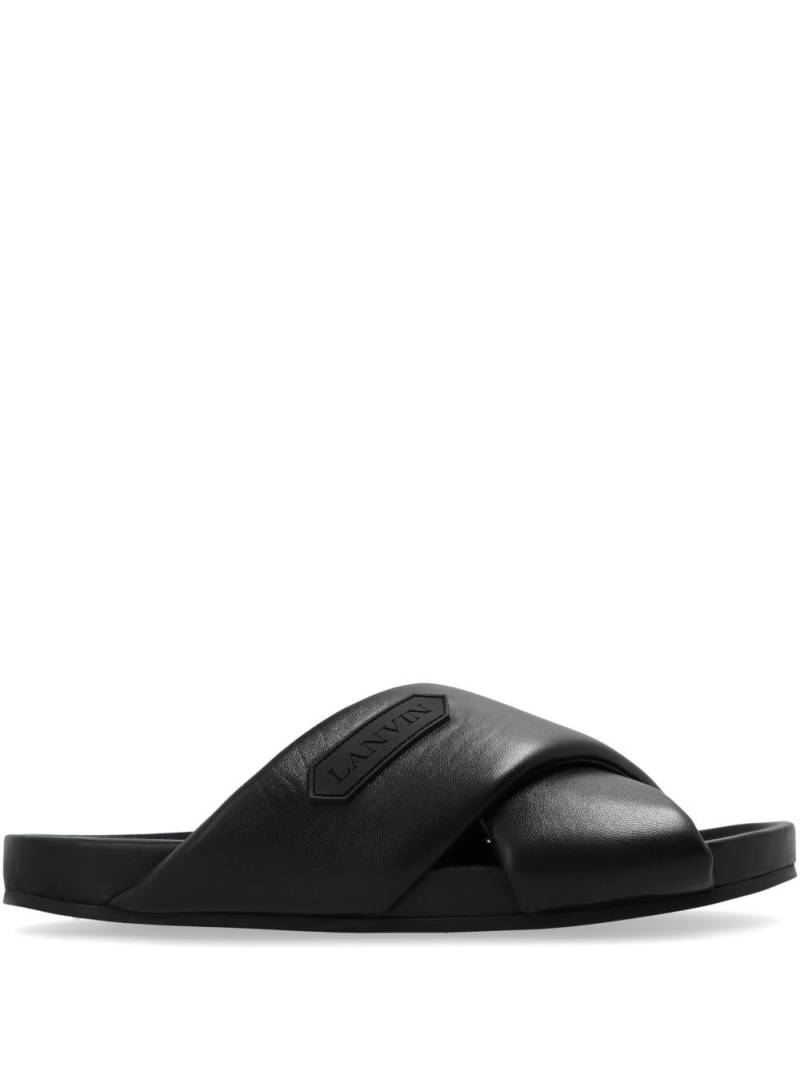 Lanvin Tinkle Sandalen aus Leder - Schwarz von Lanvin