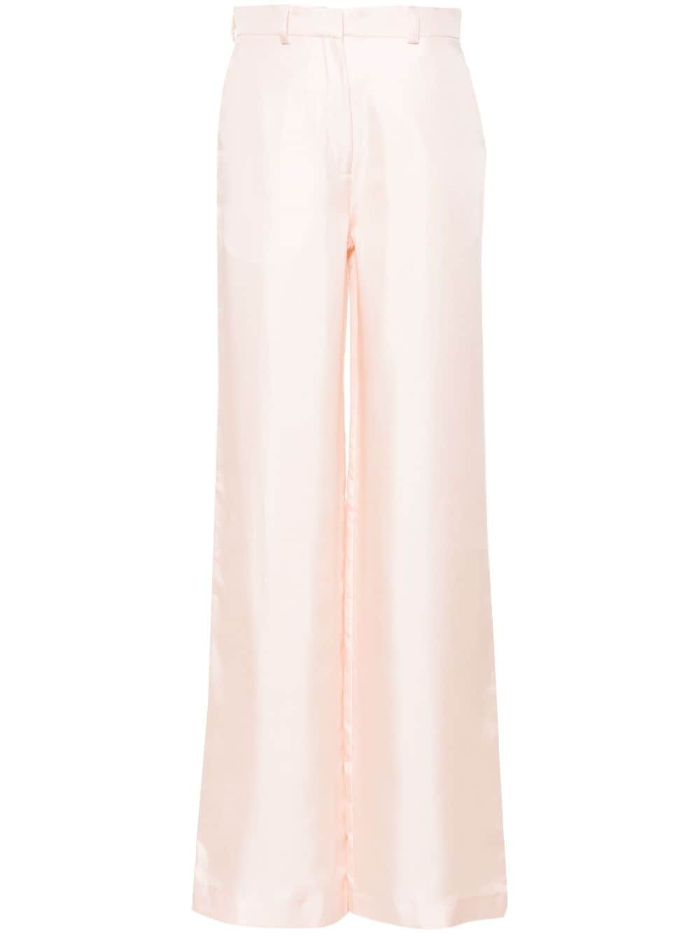 Lanvin Wide-Leg-Hose aus Seide - Rosa von Lanvin