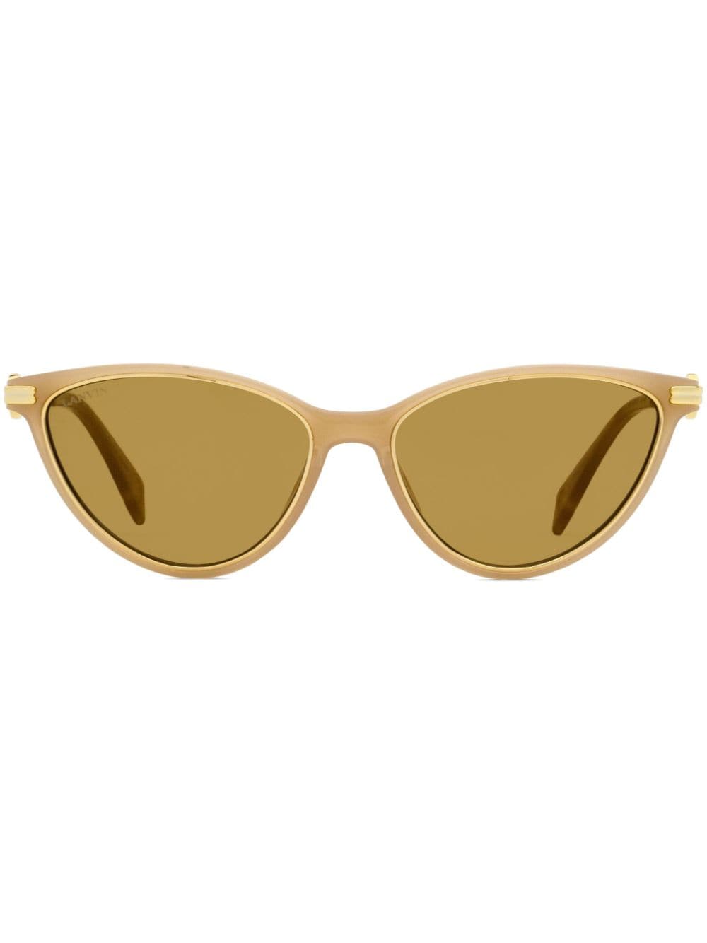 Lanvin Sonnenbrille mit Cat-Eye-Gestell - Gold von Lanvin