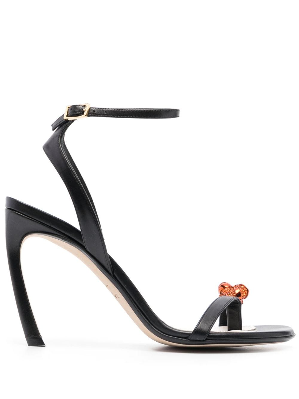 Lanvin Sandalen mit Kristallen 105mm - Schwarz von Lanvin