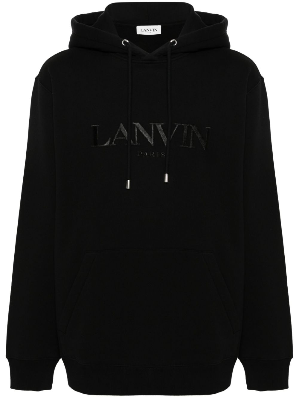 Lanvin Hoodie mit Logo-Stickerei - Schwarz von Lanvin