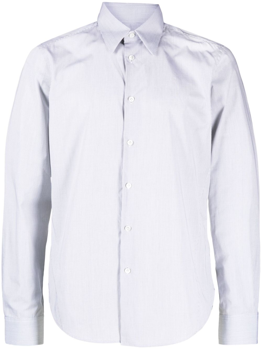 Lanvin Hemd mit Gittermuster - Grau von Lanvin