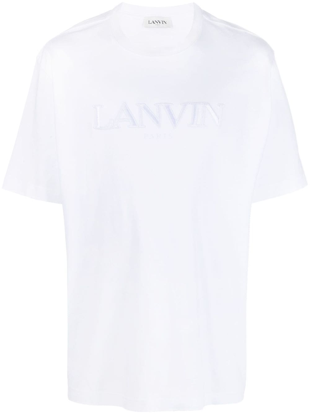 Lanvin T-Shirt mit Logo-Applikation - Weiß von Lanvin