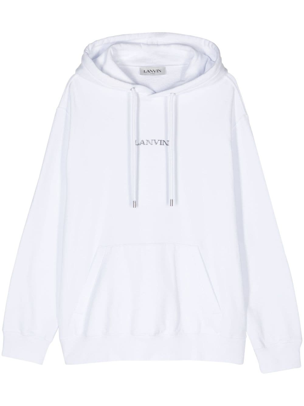 Lanvin Hoodie mit Logo-Stickerei - Weiß von Lanvin