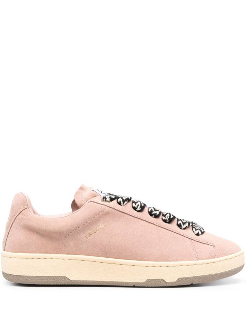 Lanvin Sneakers mit Logo-Patch - Rosa von Lanvin