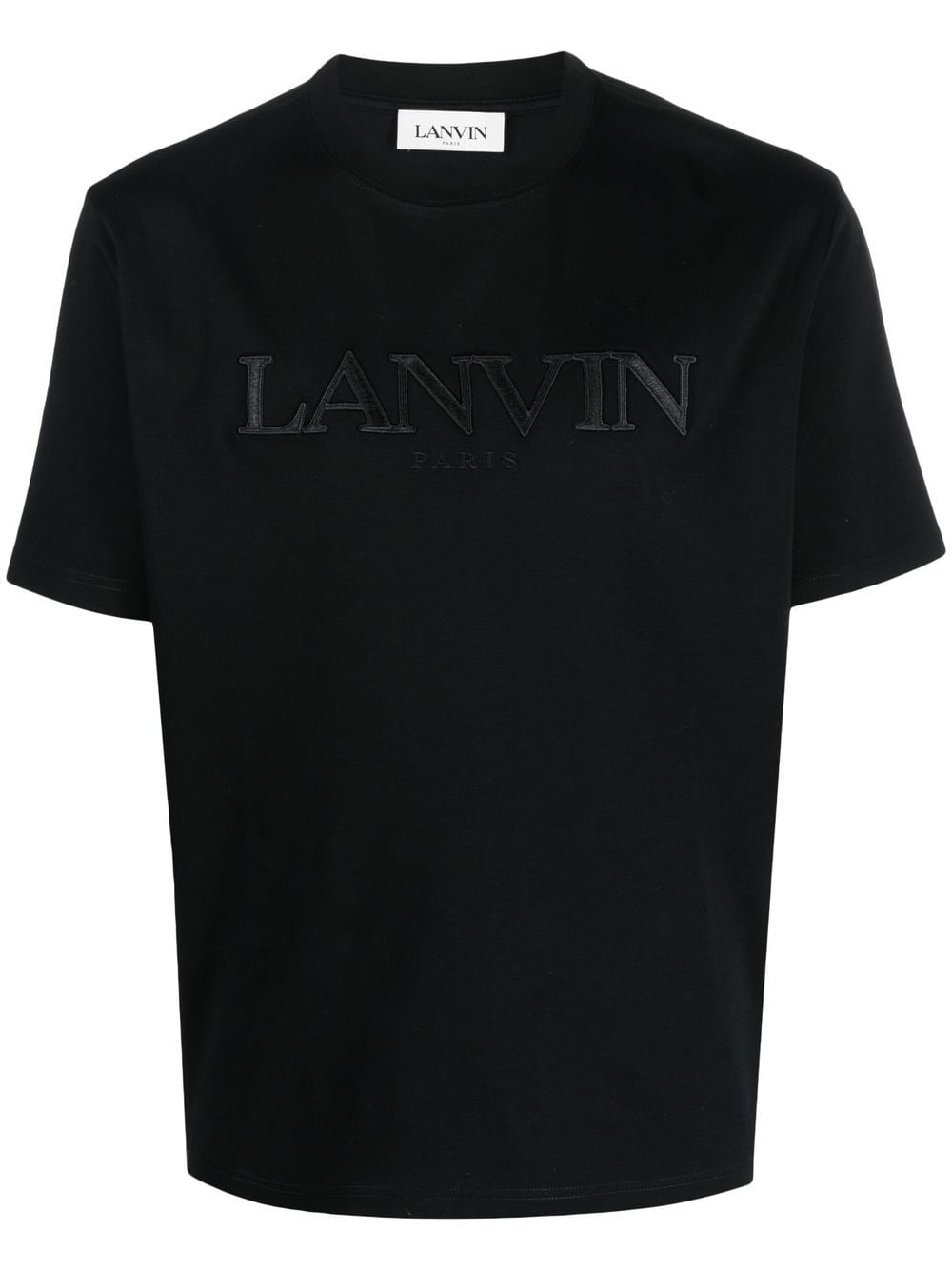 Lanvin T-Shirt mit Logo-Print - Schwarz von Lanvin