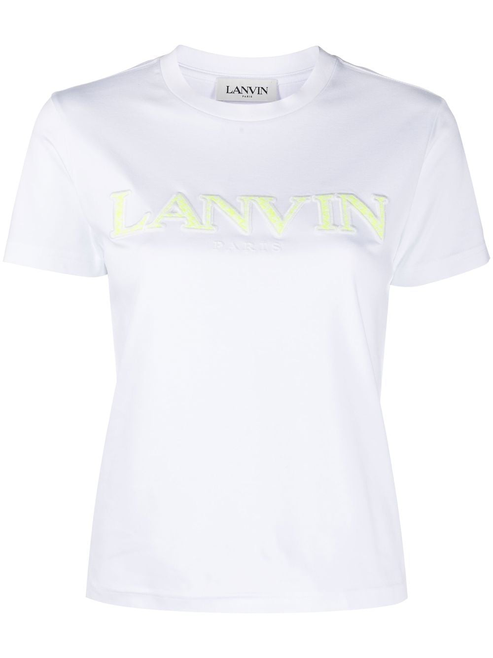 Lanvin T-Shirt mit Logo-Print - Weiß von Lanvin