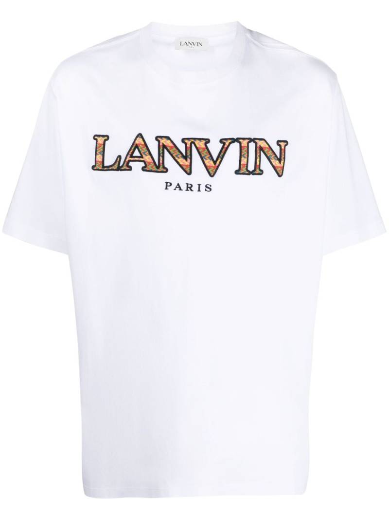 Lanvin T-Shirt mit Logo-Print - Weiß von Lanvin