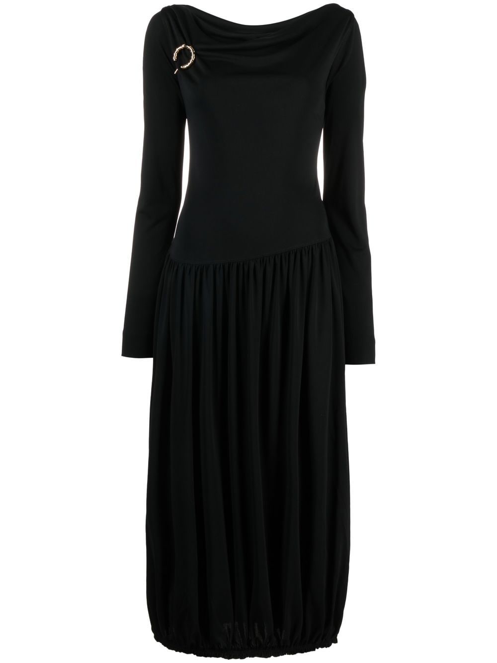 Lanvin Kleid mit langen Ärmeln - Schwarz von Lanvin