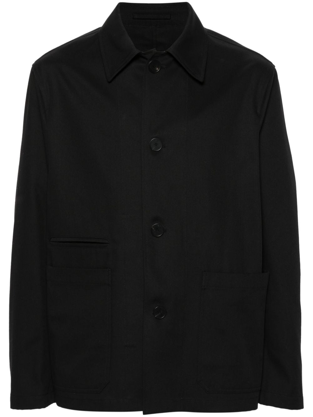 Lanvin Jacke aus Twill - Schwarz von Lanvin