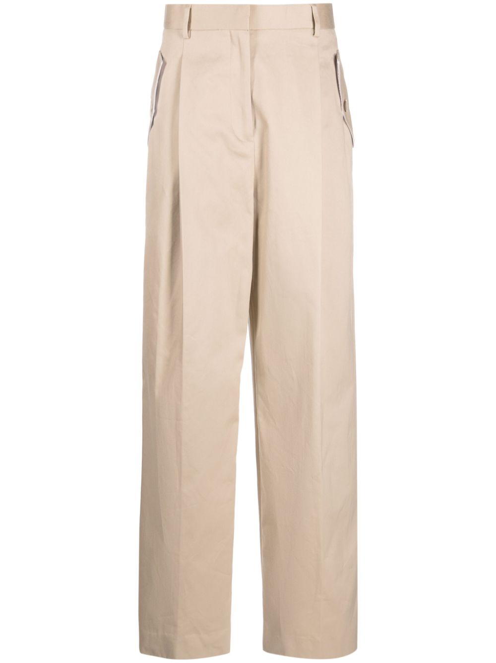 Lanvin Hose mit weitem Bein - Nude von Lanvin