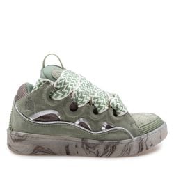 Stylische Grüne Lanvin Curb Sneakers Für Damen von Lanvin