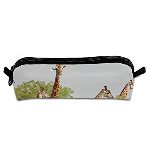 Giraffes Federmäppchen mit Reißverschluss, Schreibwaren-Aufbewahrungstasche, Stifte-Marker-Etui für hohe Mittelschule, Studenten, Büro von Lanyanlei