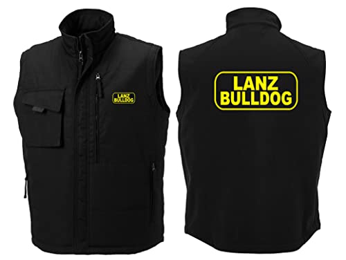 Lanz Bulldog Oldtimer-Weste | Schwarz | Größe L Lanz Bulldog Oldtimer-Weste | Schwarz | Größe L von Lanz Bulldog