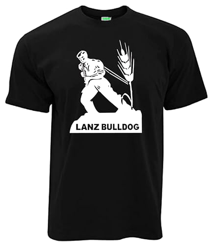 Lanz Bulldog T-Shirt Bauer mit Kornähre | Schwarz | Größe XL Lanz Bulldog T-Shirt Bauer mit Kornähre | Schwarz | Größe XL von Lanz Bulldog