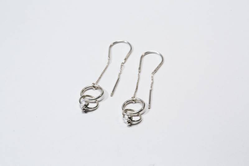 Baumelnde Kette Minimalist Silber Threader Ohrringe Zierlich Jeden Tag Schmuck Lange Kabel Tropfen Baumelnde Kette Minimalist Silber Threader Ohrringe Zierlich Jeden Tag Schmuck Lange Kabel Tropfen von LaobabDesign