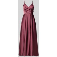 Laona Abendkleid in Wickel-Optik in Kirsche, Größe 34 von Laona