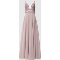 Laona Abendkleid mit Ziersteinbesatz in Altrosa, Größe 36 Laona Abendkleid mit Ziersteinbesatz in Altrosa, Größe 36 von Laona