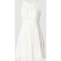 Laona Brautkleid aus Mesh und Chiffon in Offwhite, Größe XXS von Laona