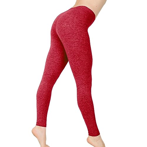 Laonajkd Sport Leggings Damen Sporthose， Stretch Workout Yogahosen Einfarbiges Sporthose Leggings Fitnesshose Sporthose Training Laufende Leggings Für Gym, Fitness, Yoga, Training, Casual von Laonajkd