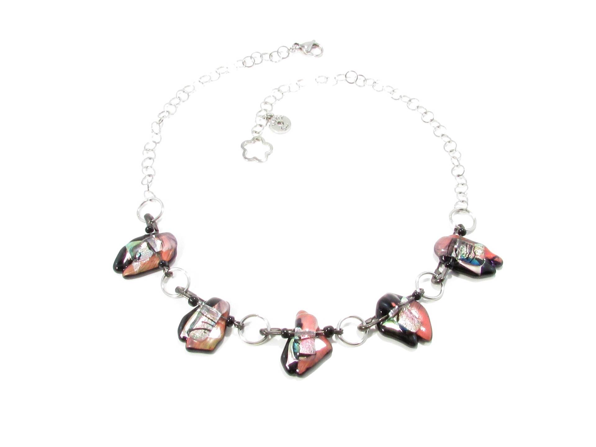 Damenhalskette, Schmuck, Bunt, Hell, Geschenke, Modeaccessoires, Trend Damenhalskette, Schmuck, Bunt, Hell, Geschenke, Modeaccessoires, Trend von LapareBijoux