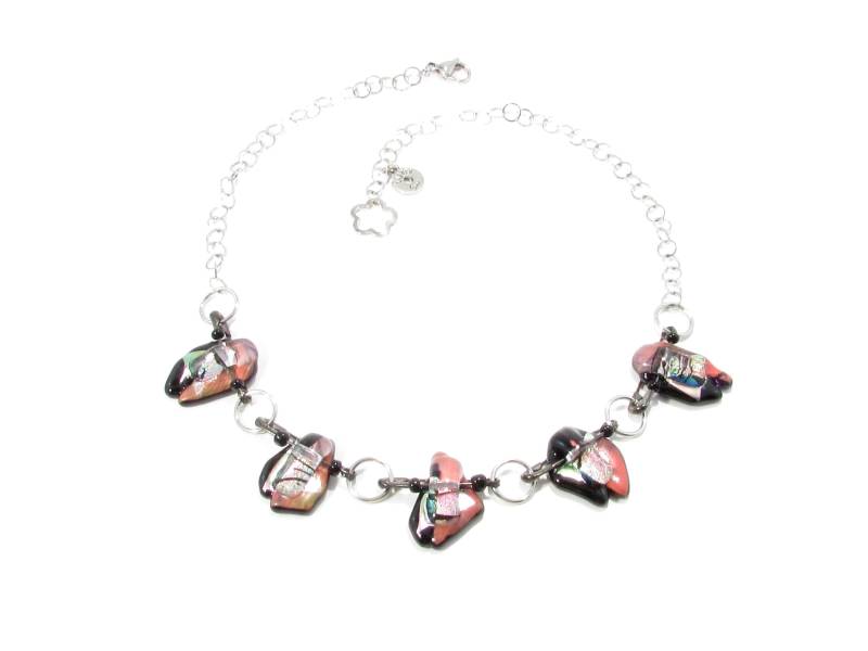 Damenhalskette, Schmuck, Bunt, Hell, Geschenke, Modeaccessoires, Trend Damenhalskette, Schmuck, Bunt, Hell, Geschenke, Modeaccessoires, Trend von LapareBijoux