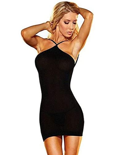 Lapdance Damen VIP Kleid, Solid Black, One-Size Lapdance Damen VIP Kleid, Solid Black, One-Size von Lapdance