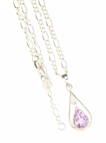 Amethyst Anhänger - Damen Schmuck - Halskette aus Echtem Amethyst Sein - edelstein - lapislazuli - Natürstein von LapeaceLazuli