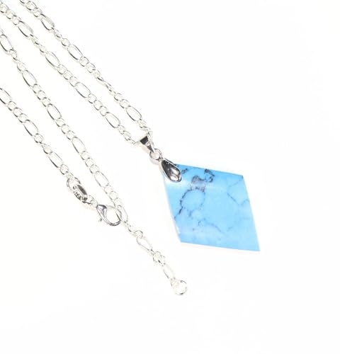 Türkis Schmuck Anhänger - ausTürkis stein - schmuck Halskette - Howlith Anhänger - Edelstein - Lapislazuli - aus Hochwertigen Howlith, Howlith stein Türkis Schmuck Anhänger - ausTürkis stein - schmuck Halskette - Howlith Anhänger - Edelstein - Lapislazuli - aus Hochwertigen Howlith, Howlith stein von LapeaceLazuli