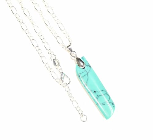 Türkis Schmuck Anhänger - ausTürkis stein - schmuck Halskette - Howlith Anhänger - Edelstein - Lapislazuli - aus Hochwertigen Howlith, Howlith stein Türkis Schmuck Anhänger - ausTürkis stein - schmuck Halskette - Howlith Anhänger - Edelstein - Lapislazuli - aus Hochwertigen Howlith, Howlith stein von LapeaceLazuli