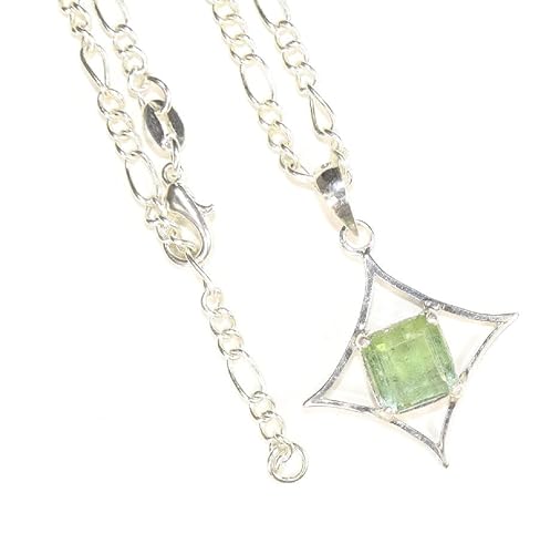Turmalin Anhänger - Damen Schmuck - Halskette aus Echtem Turmalin Stein - edelstein - lapislazuli - Natürstein von LapeaceLazuli