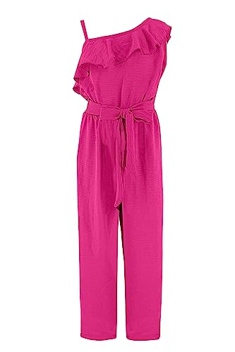 8817 Overall für Mädchen, lang, lässig, fuchsia, 6 Jahre von Laphilo