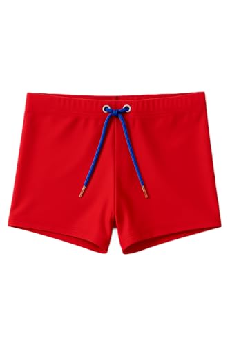 Badehose für Kinder Jungen Shorts Bermuda Sommer Shorts Sommer (Code 1200), Zt526 Rot, 8-10 Anni von Laphilo