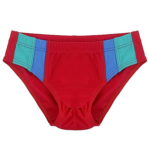 Badeshorts für Kinder, Jungen, Bermudashorts, Sommer, Shorts (Code 1200), 12319 Rot, 14-16 Jahre von Laphilo