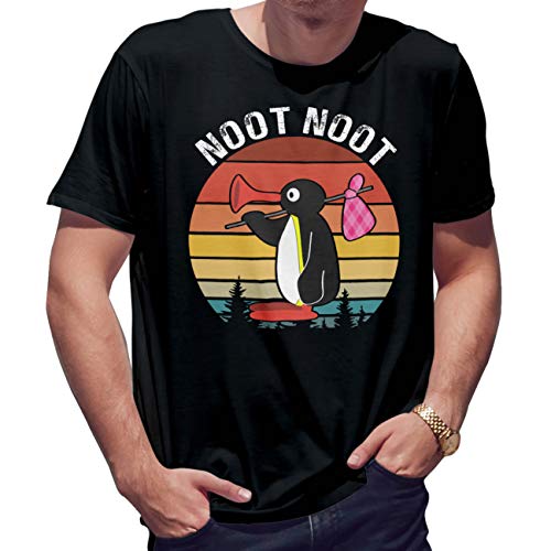 Noot Noot Retro Herren schwarz T-Shirt Size L Noot Noot Retro Herren schwarz T-Shirt Size L von Lapi Boutique