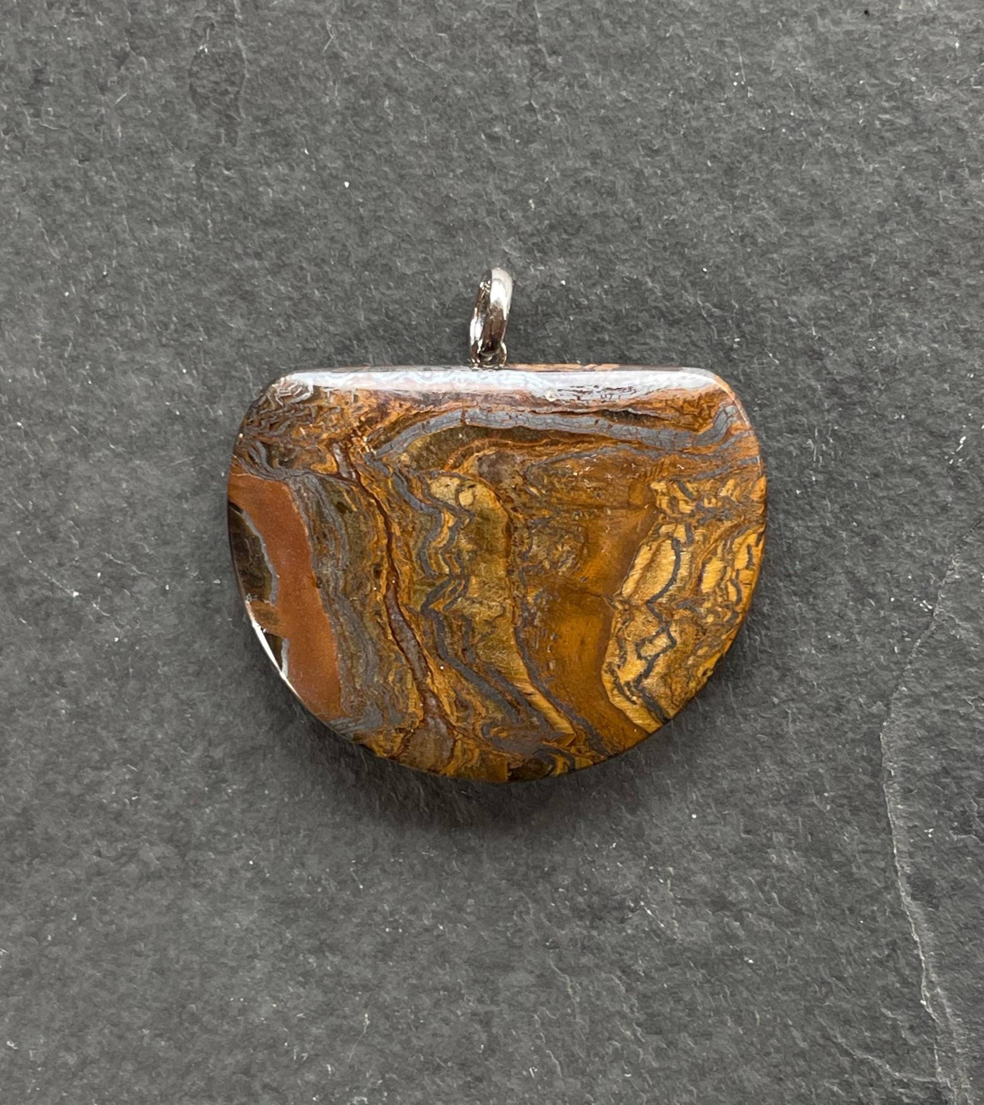 Bändereisenerz Stromatolith Aus Australien Bändereisenerz Stromatolith Aus Australien von LapidariumWierer