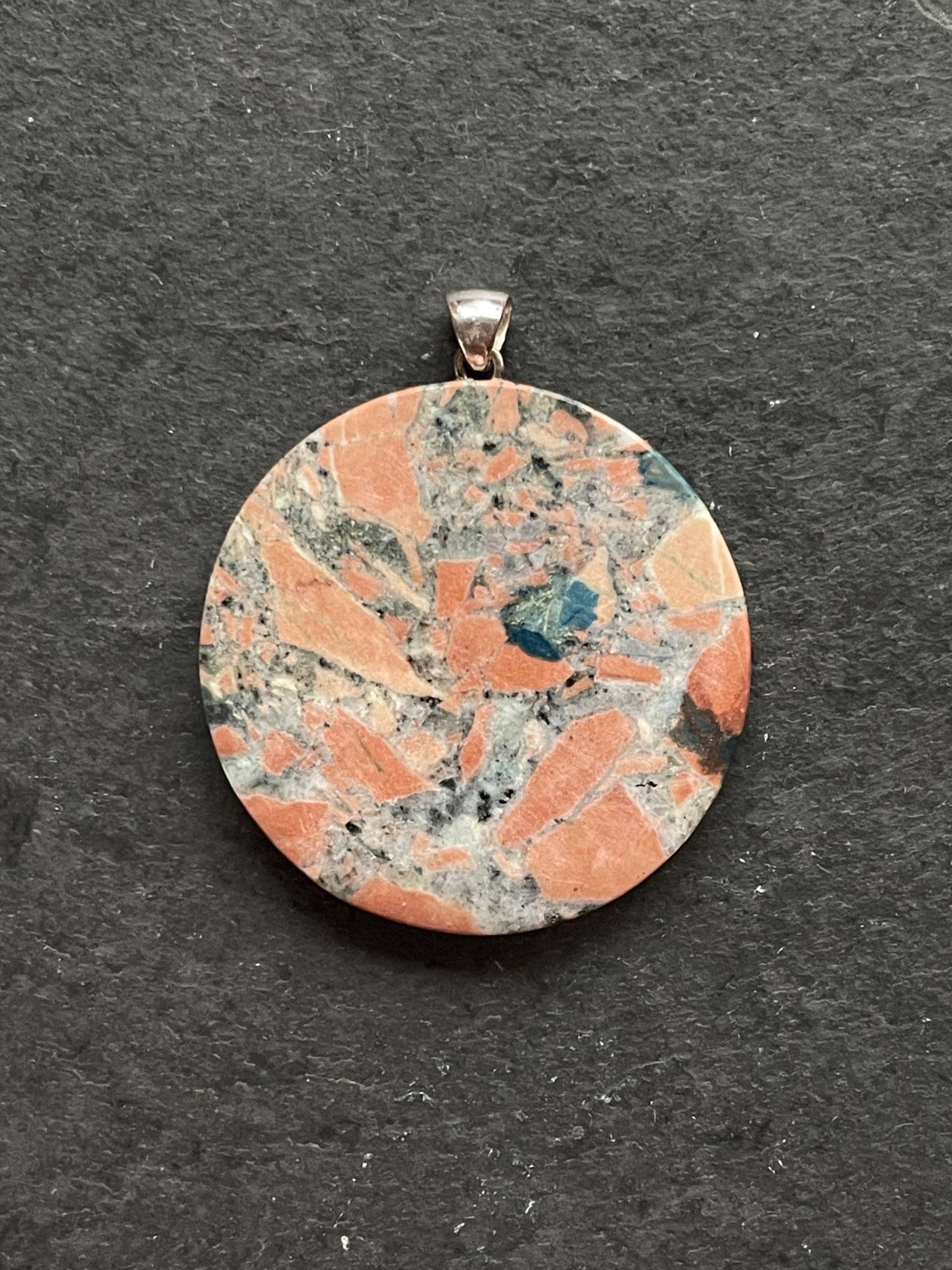 Schwazer Dolomit Anhänger | Handgeschliffen, Unikat Aus Dem Tiroler Inntal, Österreich 925 Silberöse Naturstein Schmuck Schwazer Dolomit Anhänger | Handgeschliffen, Unikat Aus Dem Tiroler Inntal, Österreich 925 Silberöse Naturstein Schmuck von LapidariumWierer