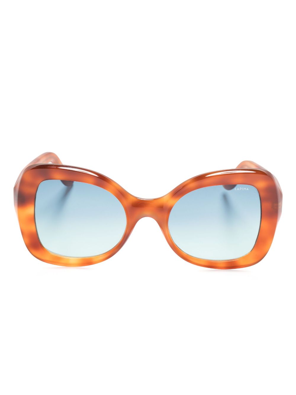 Lapima Sonnenbrille mit Oversized-Gestell - Braun von Lapima