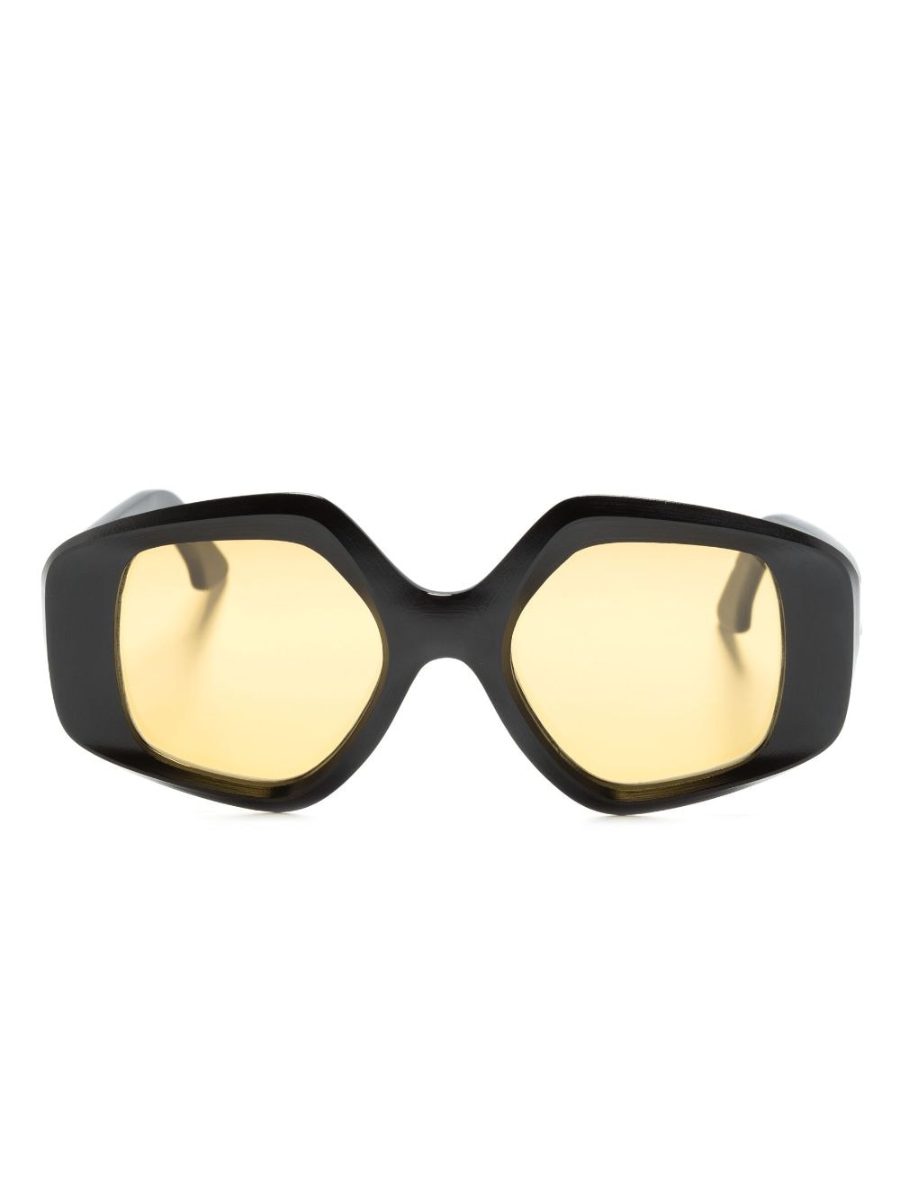 Lapima Sonnenbrille mit Oversized-Gestell - Schwarz von Lapima