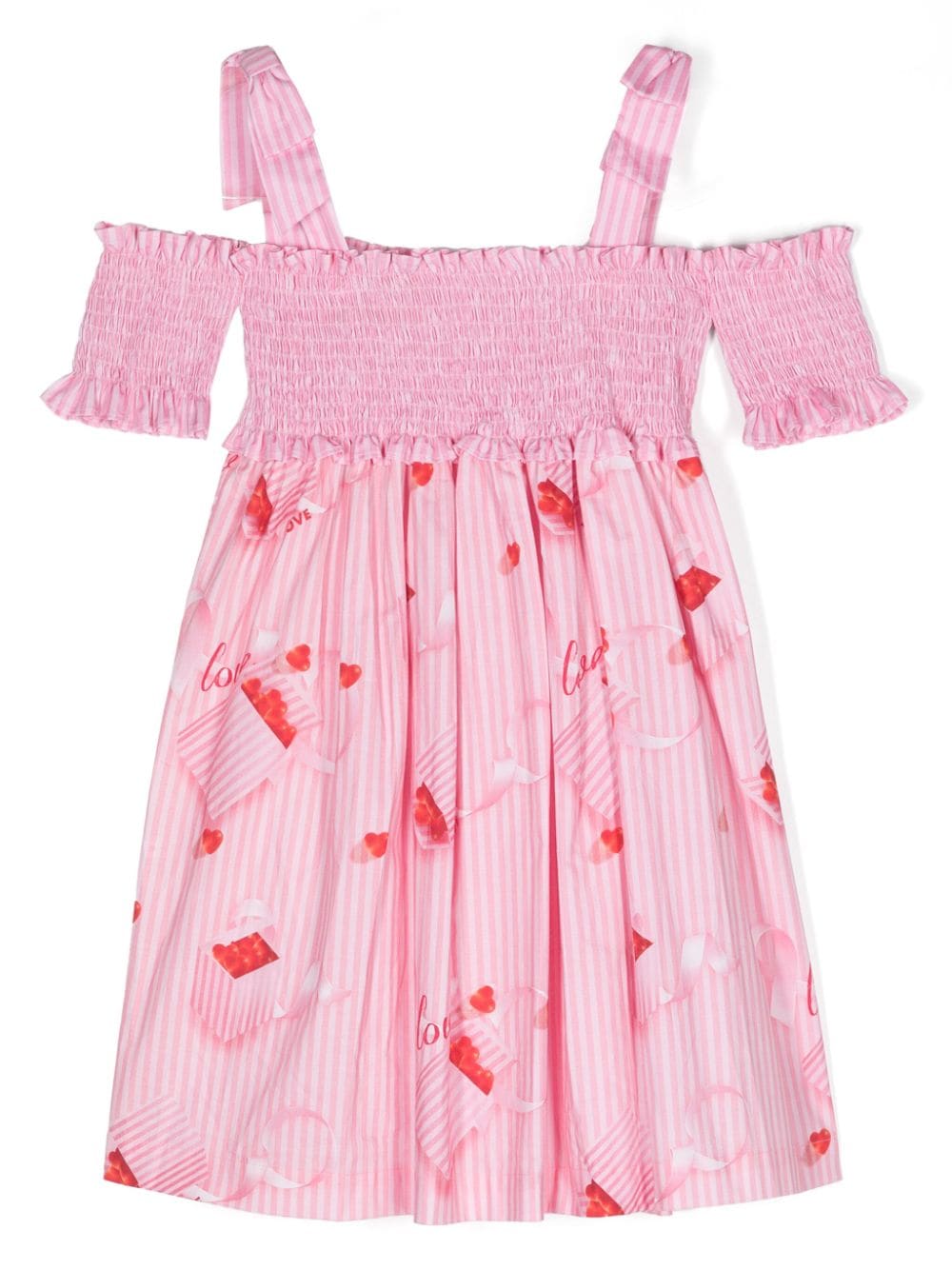 Lapin House Gestreiftes Kleid - Rosa von Lapin House