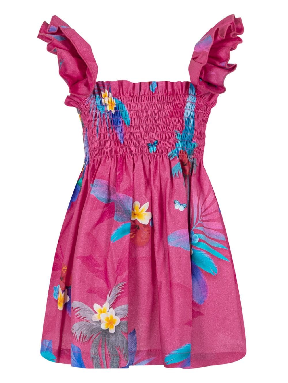 Lapin House Kleid mit Blumen-Print - Rosa von Lapin House