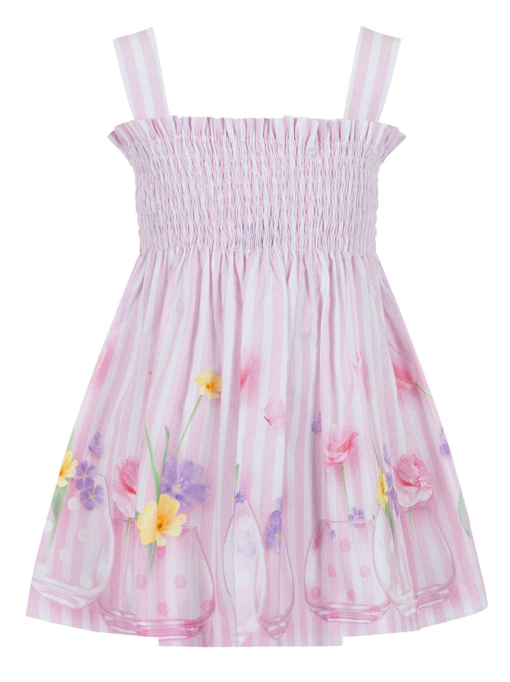 Lapin House Kleid mit Blumen-Print - Rosa von Lapin House