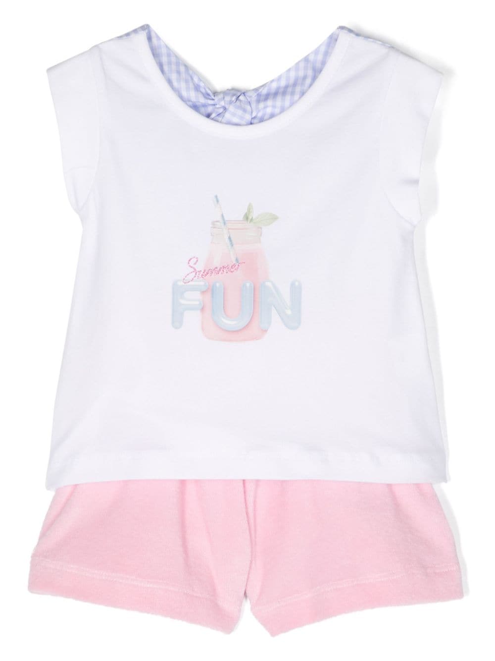 Lapin House Short-Set mit grafischem Print - Rosa von Lapin House