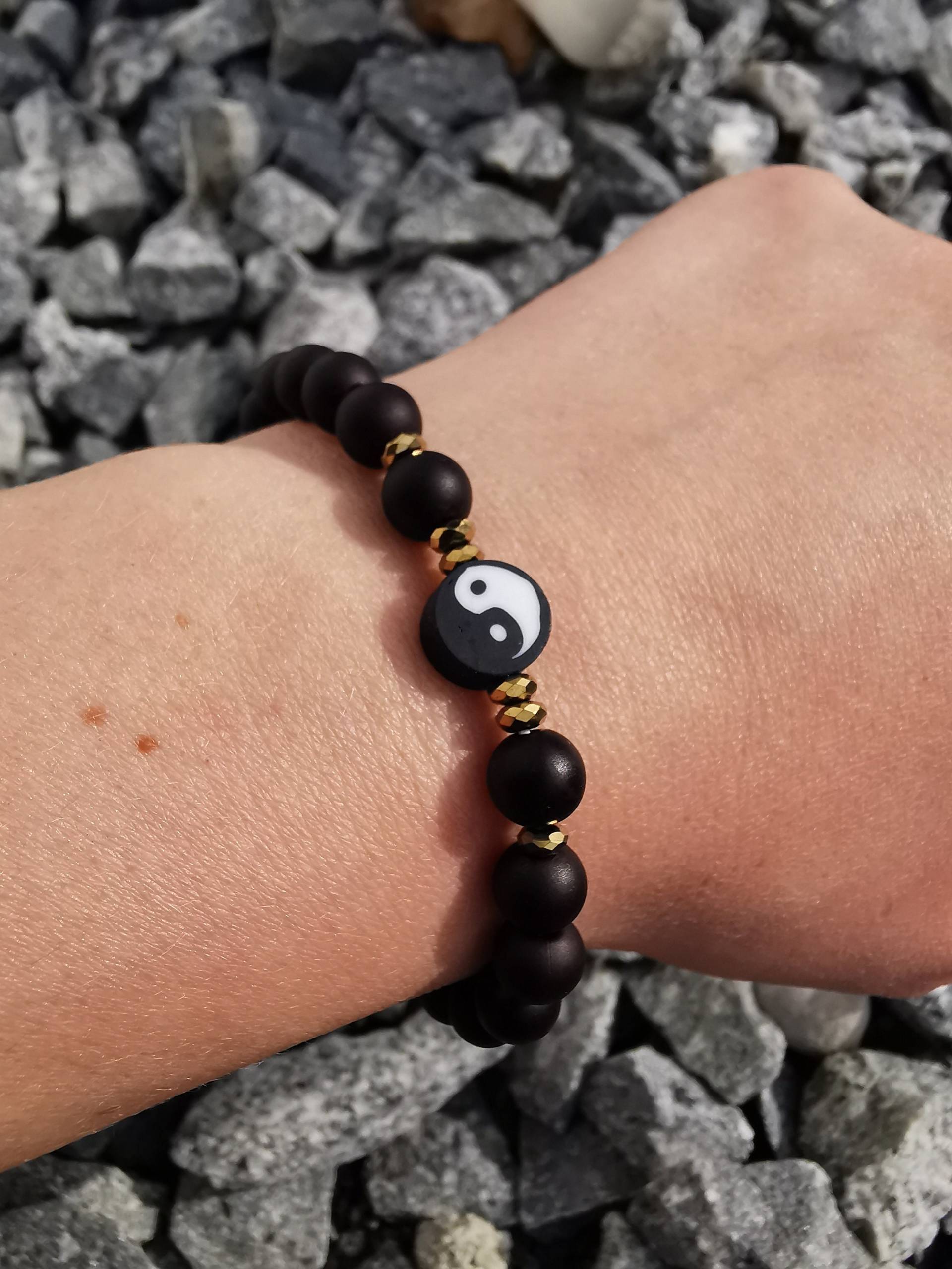 Yin Und Yang Armband | Fimo Symbol Hand Made Yin Und Yang Armband | Fimo Symbol Hand Made von LapinaAccessoires