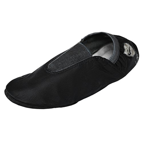 Lappade Gummisohle schwarz Gymnastikschuhe, Ballettschuhe, Schläppchen, Turnschläppchen, Tanzschuhe Art. 245GG Gr. 44 von Lappade