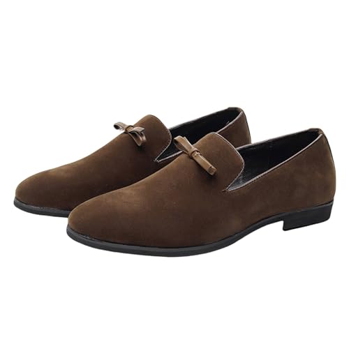 Laquieio Hausschuhe für Herren, Sommer, Unisex, Erwachsene, mit Fußgewölbeunterstützung, leichte Sicherheit, mit Stahlkappe, originelles Geschenk, braun, 40 EU Laquieio Hausschuhe für Herren, Sommer, Unisex, Erwachsene, mit Fußgewölbeunterstützung, leichte Sicherheit, mit Stahlkappe, originelles Geschenk, braun, 40 EU von Laquieio