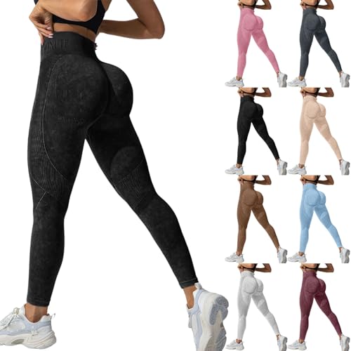 Anti-Cellulite-Leggings, 3D-Vivacuerpo Push Up Damen Sport Glocken-Leggings Kompression 3D Cellumove Schlankmacher Elastisch Nahtlose Sporthose Frauen Yoga Fitness Pilates Panels, schwarz, M Anti-Cellulite-Leggings, 3D-Vivacuerpo Push Up Damen Sport Glocken-Leggings Kompression 3D Cellumove Schlankmacher Elastisch Nahtlose Sporthose Frauen Yoga Fitness Pilates Panels, schwarz, M von Laquieio