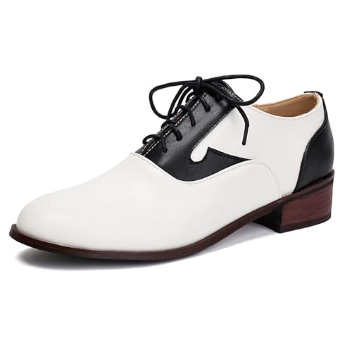 LarDorLin Schnüren Brogue Derby Damen Low Blockabsatz Oxford Runde Zehen Buro Comfy Schuhe Männer Business Geschlossen Schwarz Gr 35 EU LarDorLin Schnüren Brogue Derby Damen Low Blockabsatz Oxford Runde Zehen Buro Comfy Schuhe Männer Business Geschlossen Schwarz Gr 35 EU von LarDorLin